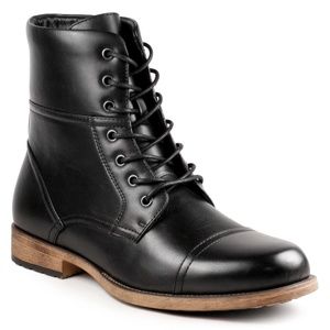 Metrocharm MC310 Black Men's Lace Up Oxford Boot
